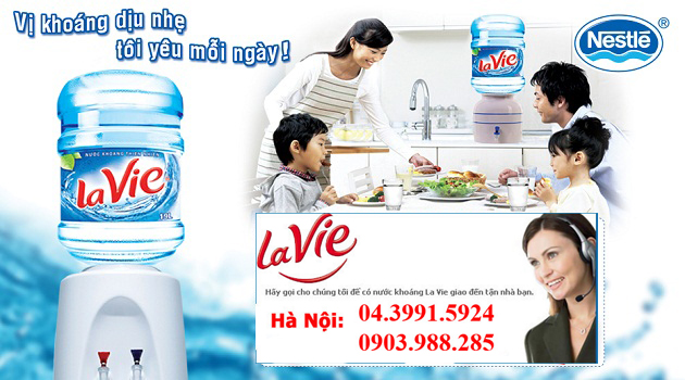 Đại lý nước khoáng Lavie Hà Nôi
