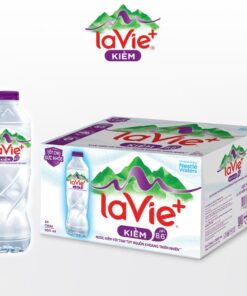 Nước LaVie Kiềm 500ml Thùng 24 Chai – Nước Uống Chính Hãng, Thanh Mát, Tiện Lợi