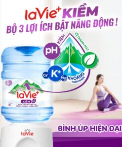 Nước Khoáng  LaVie Kiềm 19L Hàng Chính Hãng